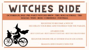 Guntersville Witches Ride is back! Held October 29, Guntersville Witches Ride is a whimsical Halloween themed bike parade through the streets of Guntersville, AL. Tickets are on sale now!