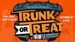 The River Church invites you to participate in the upcoming Trunk or Treat, going on Monday, October 31 at 6:00 pm. Contact the church at 2000 Evangel Circle, Guntersville or 256-582-6906 for more details on signing up or volunteering. 